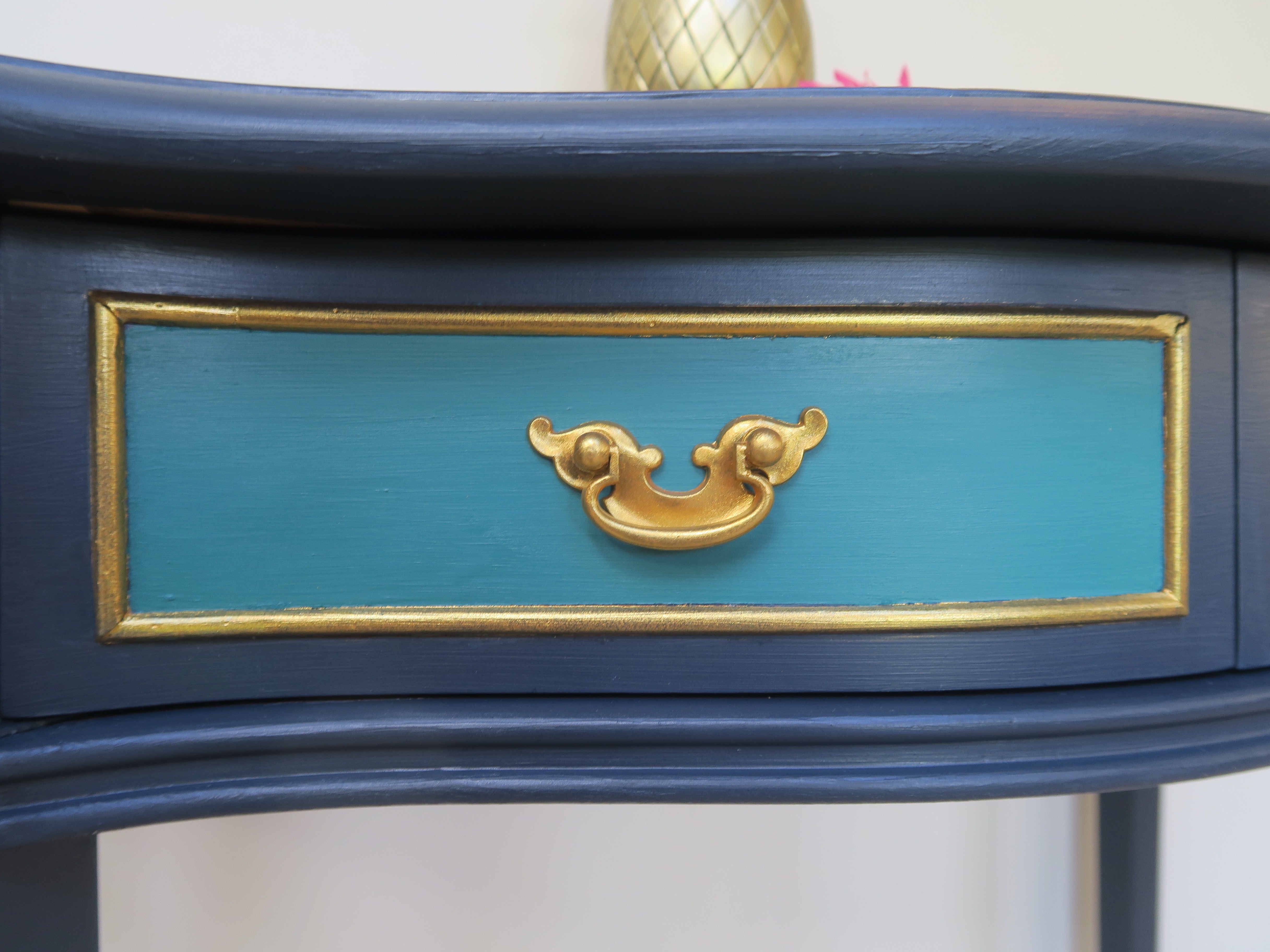 Bow-fronted Console Table