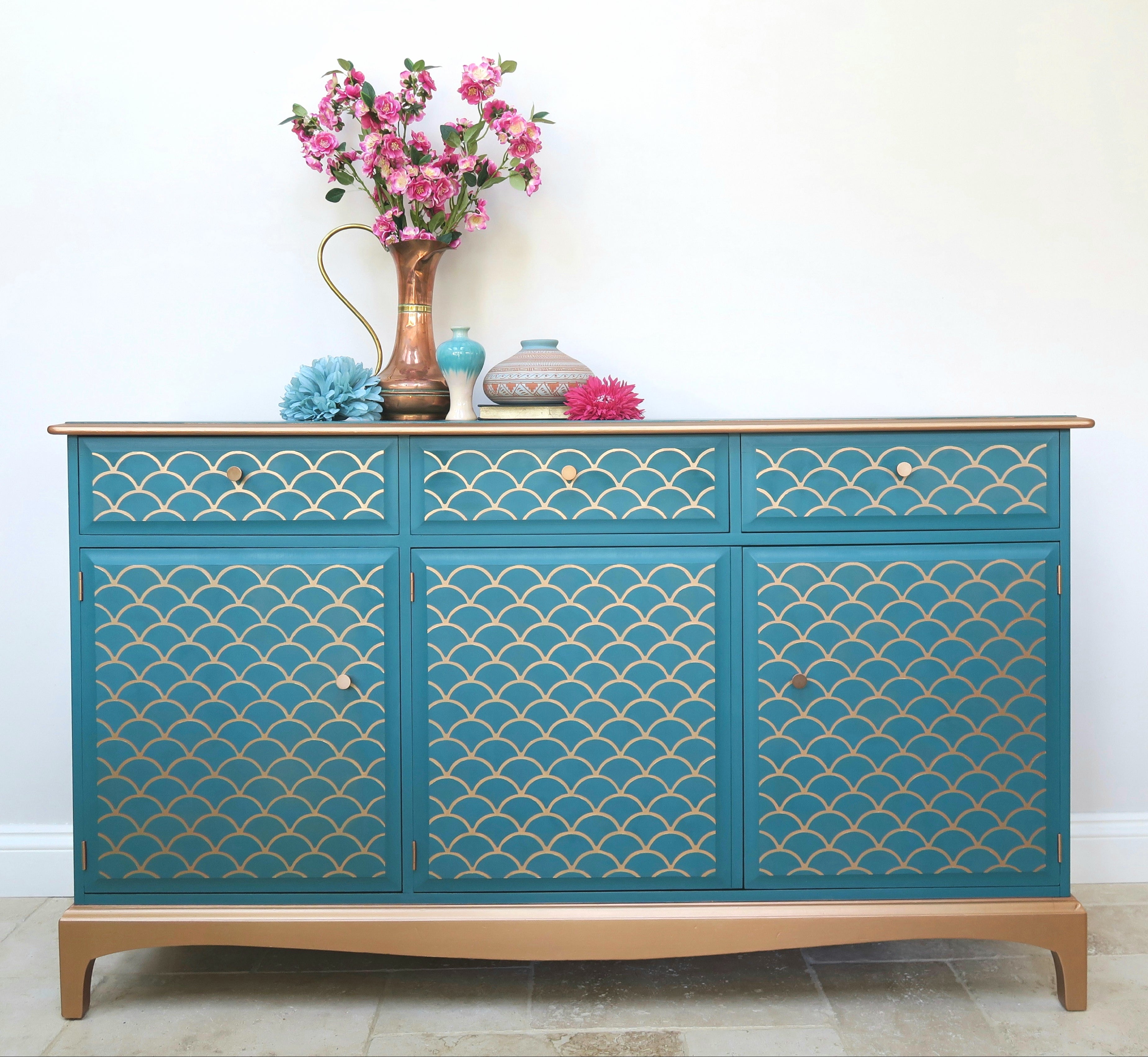 Mermaid Stag Sideboard