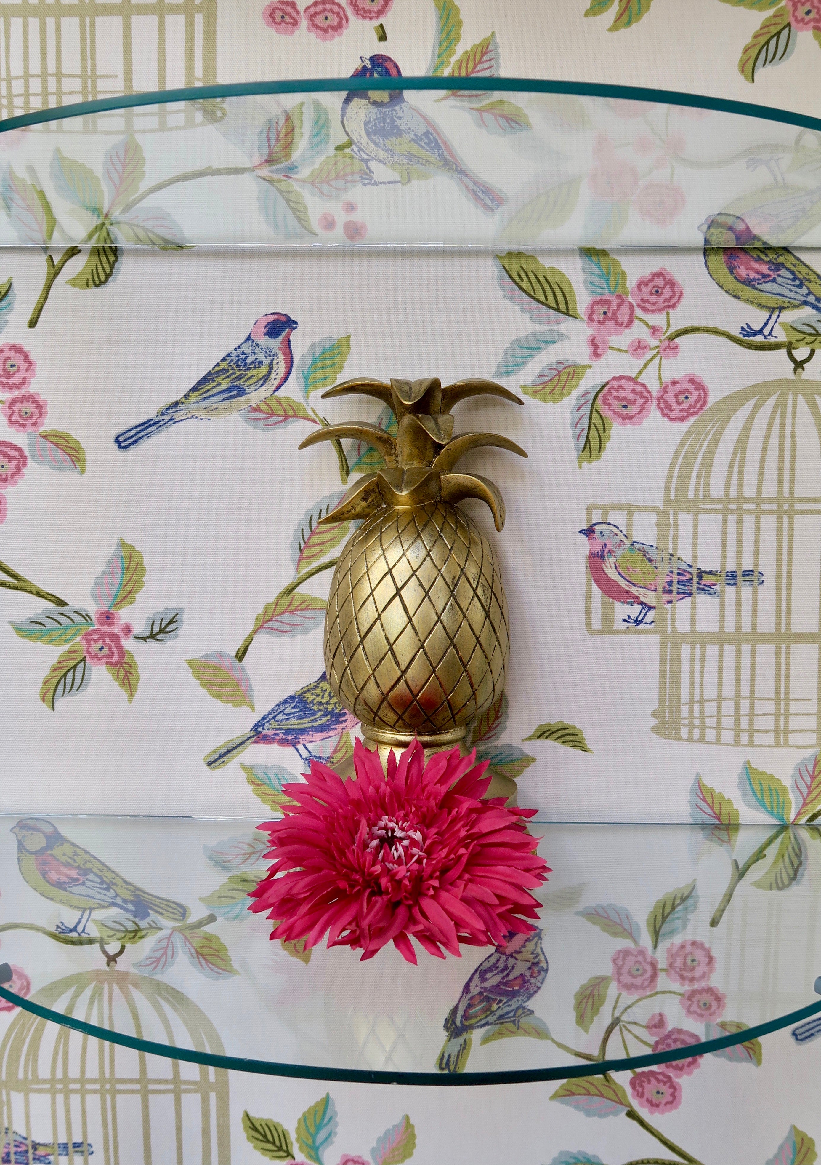 Pretty Vintage Glass Display Cabinet