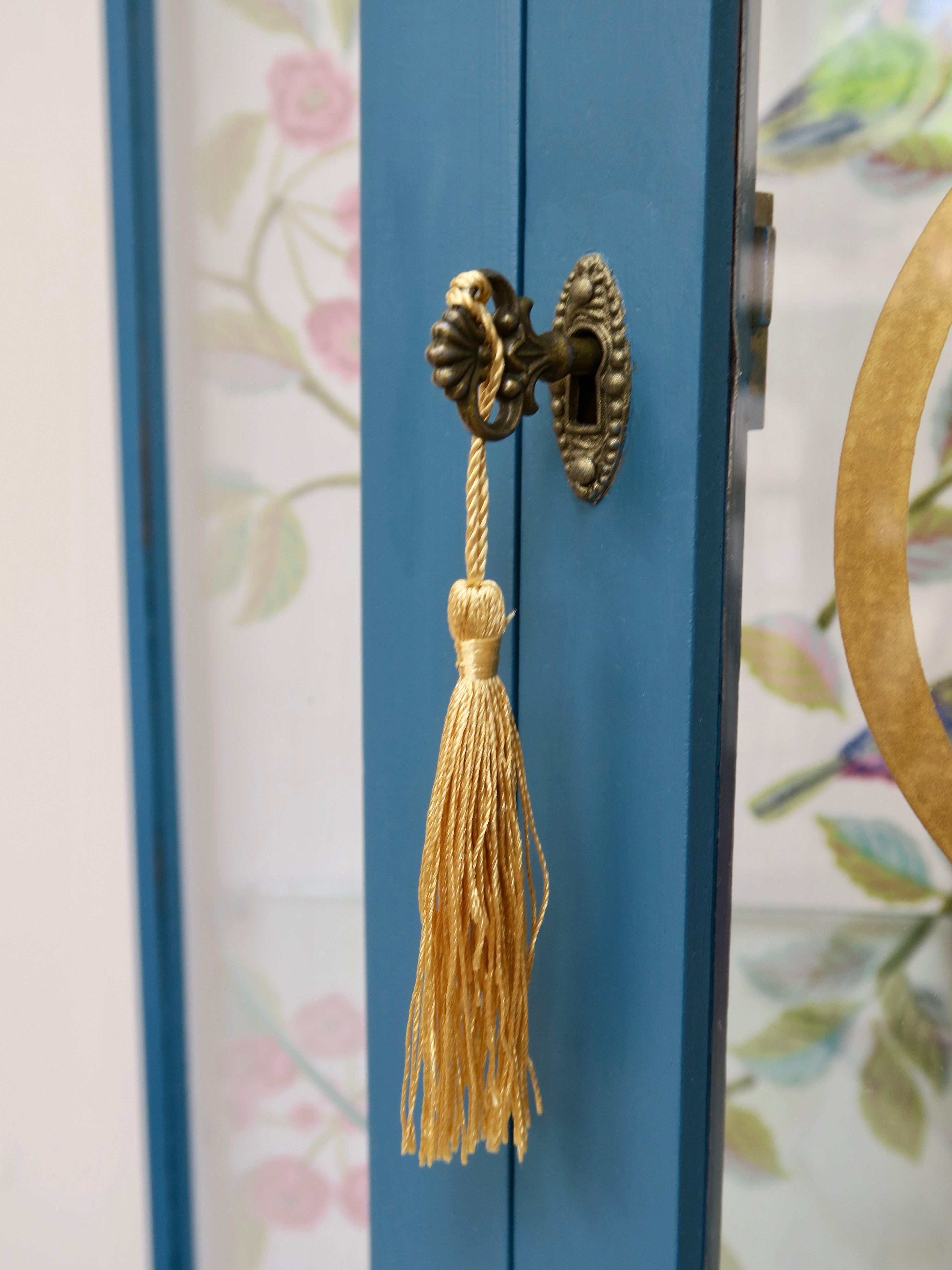 Pretty Vintage Glass Display Cabinet