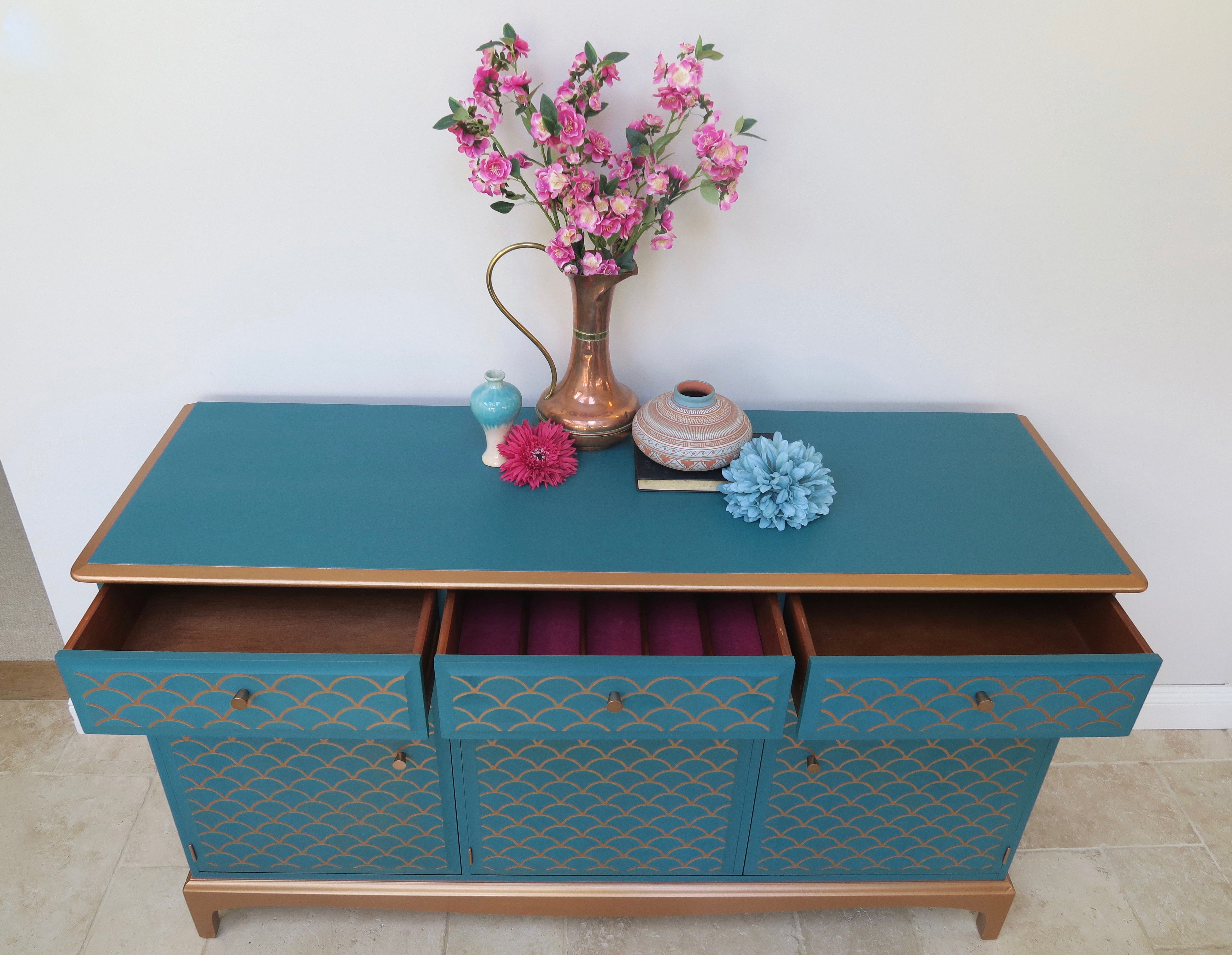 Mermaid Stag Sideboard