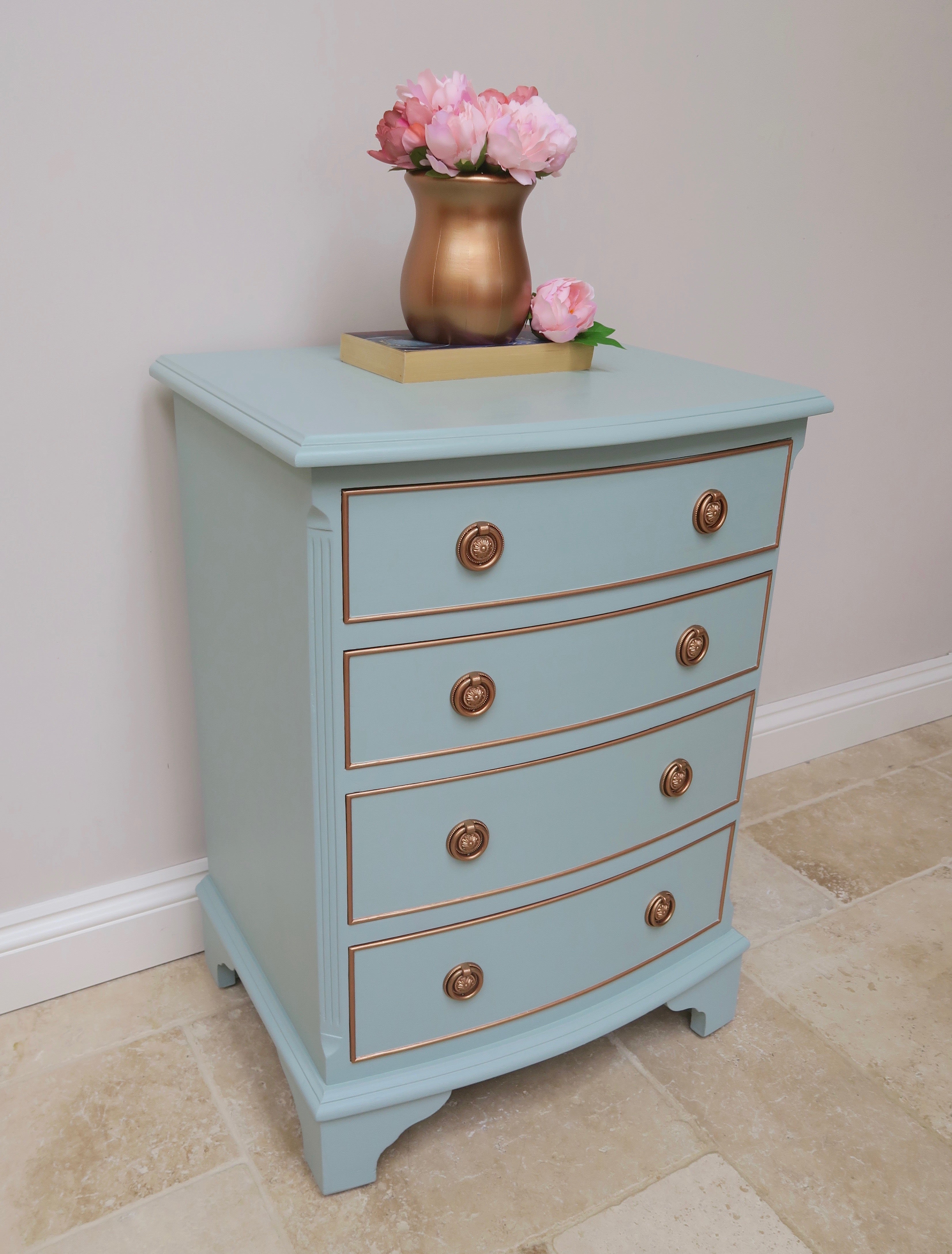 Bow-fronted Chest of Drawers