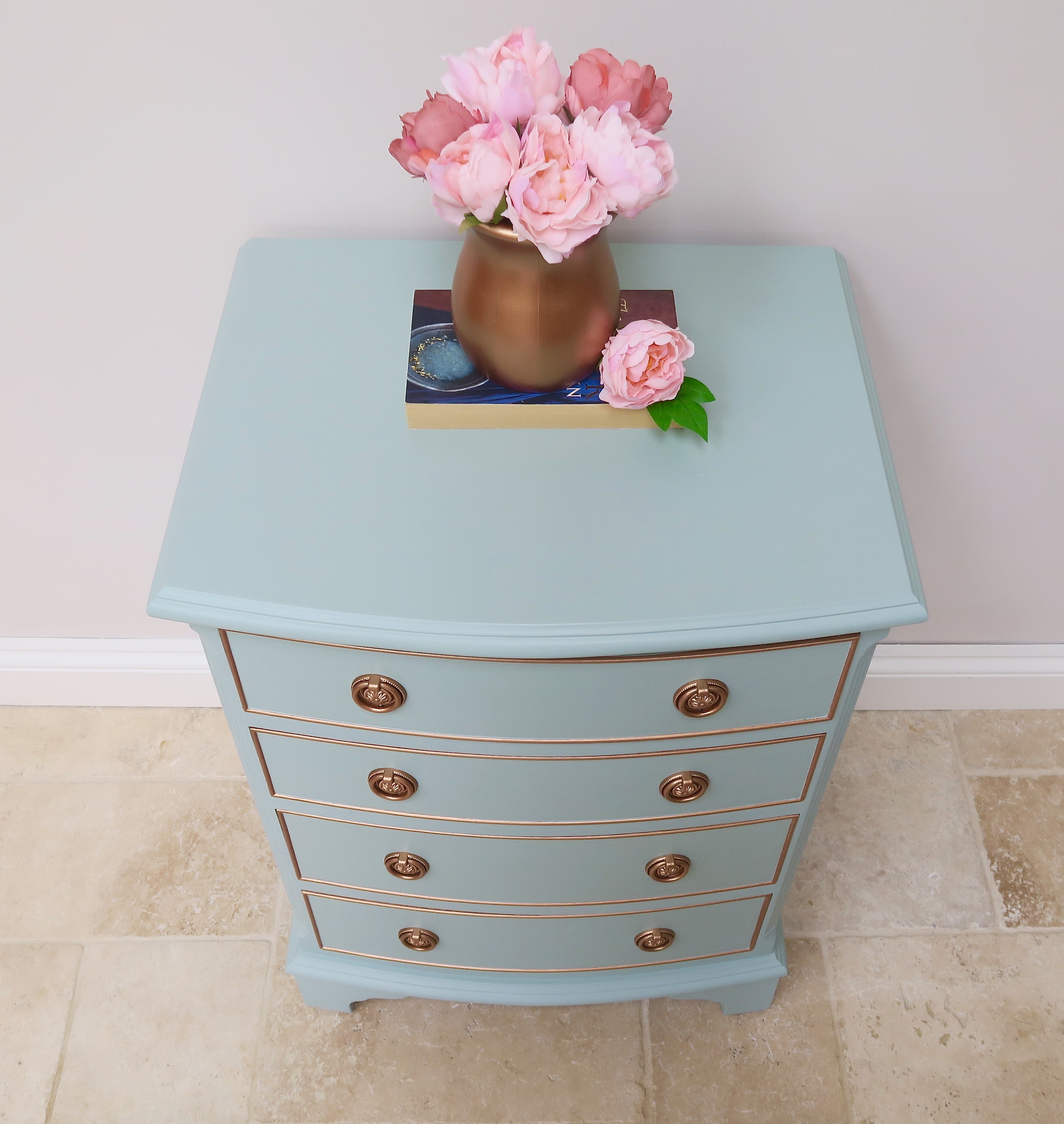 Bow-fronted Chest of Drawers