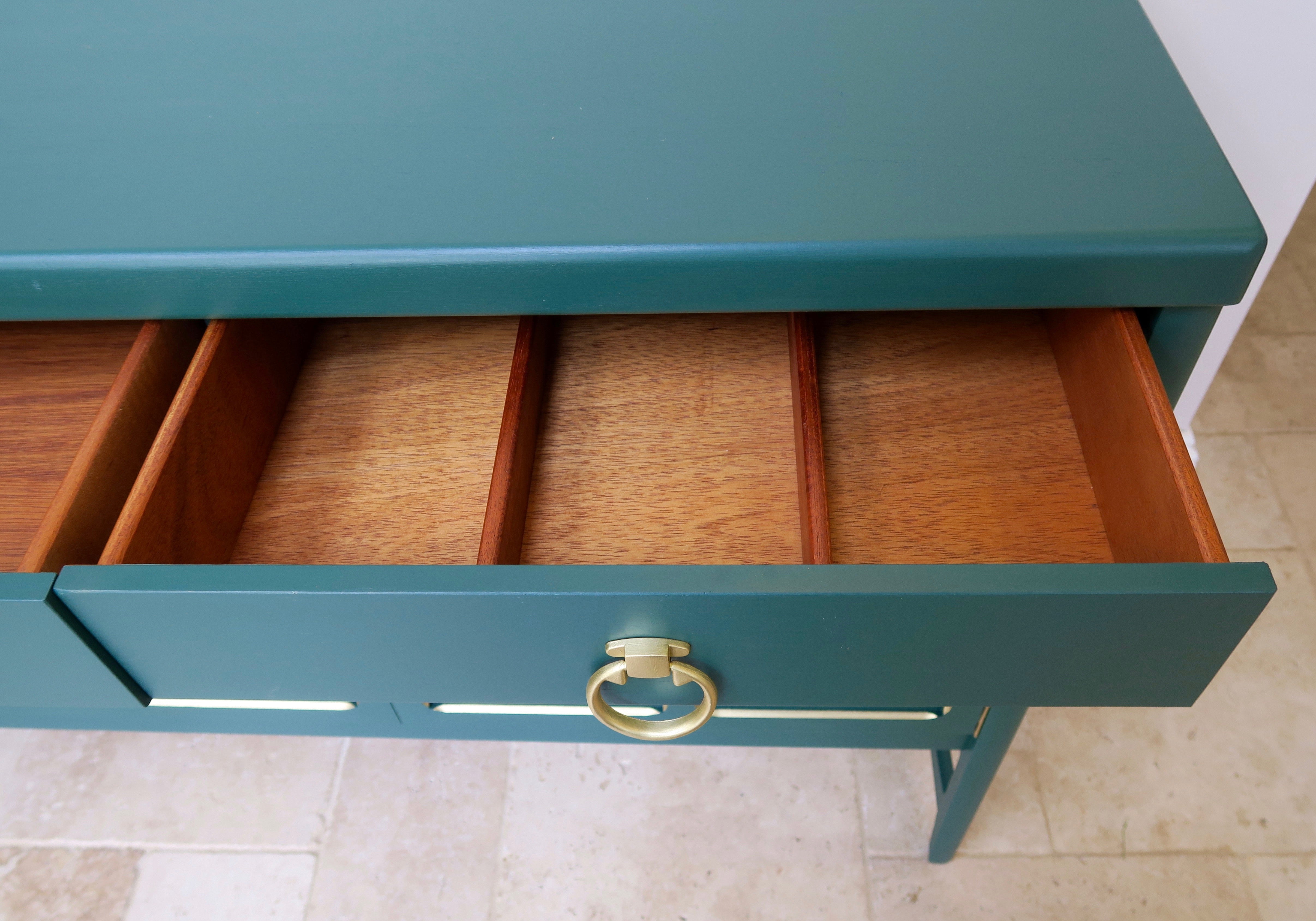 Green & Gold Nathan 'Squares' Sideboard