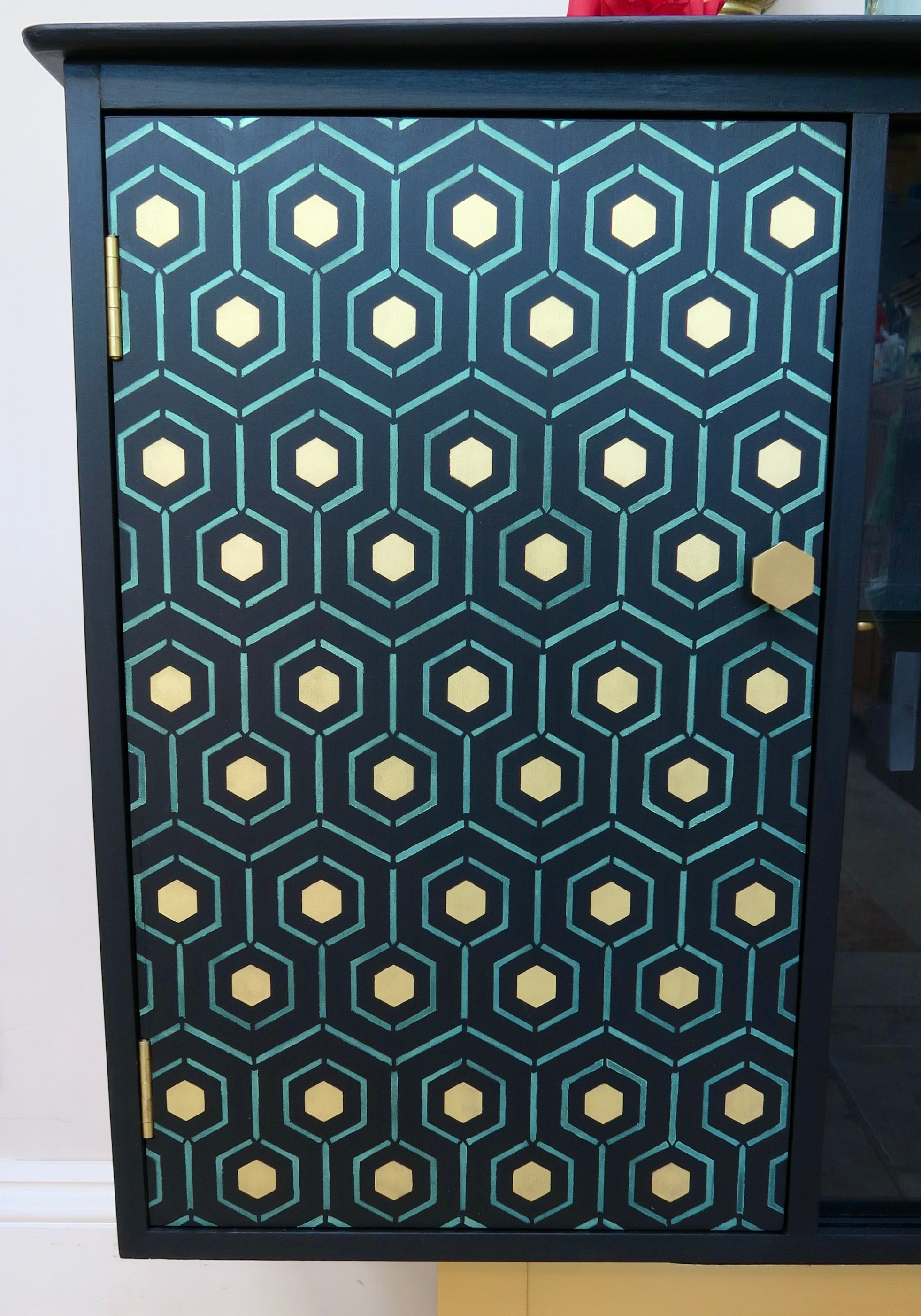 Hexagon Drinks Cabinet