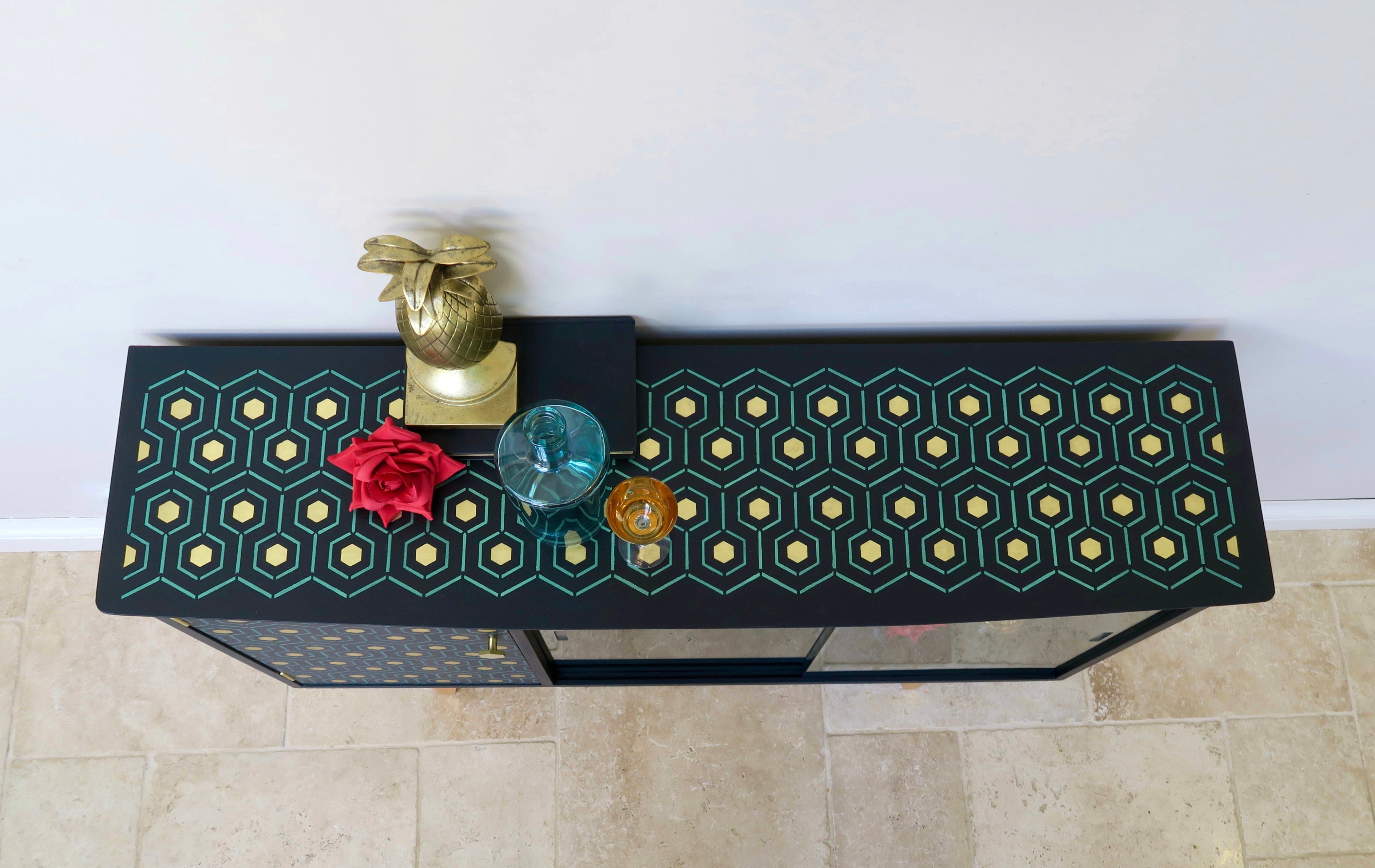 Hexagon Drinks Cabinet