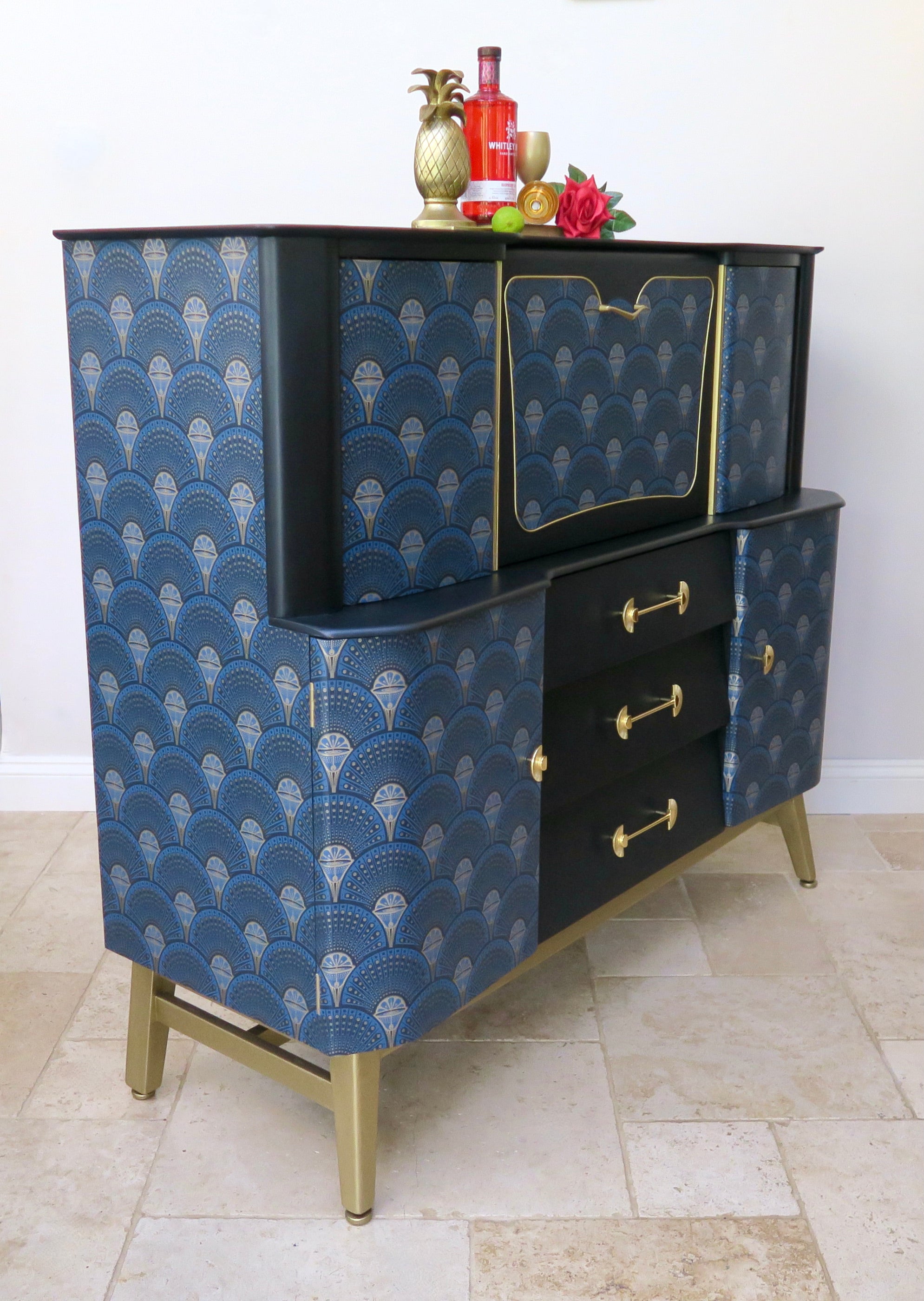 Art Deco Beautility Cocktail Cabinet