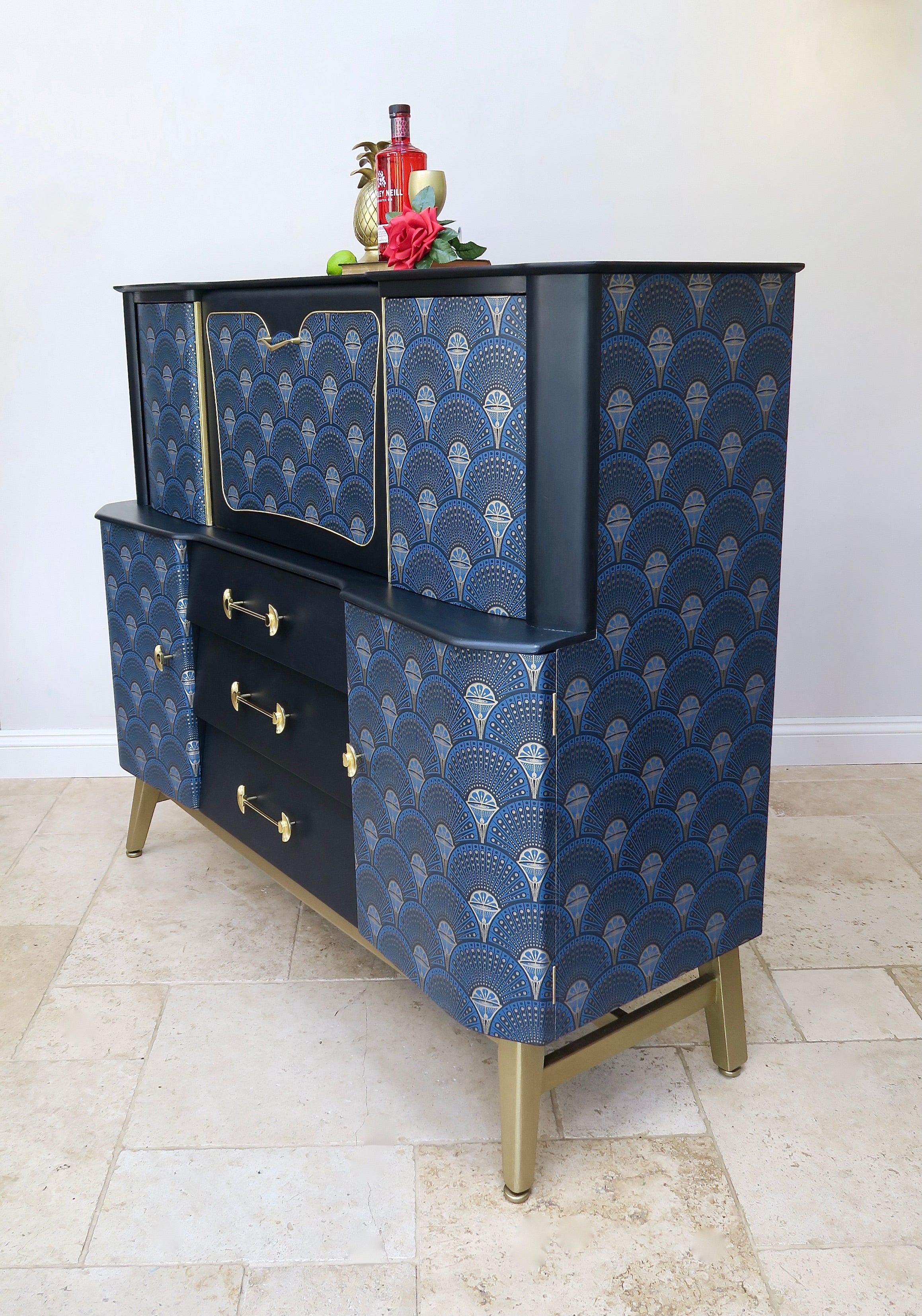 Art Deco Beautility Cocktail Cabinet